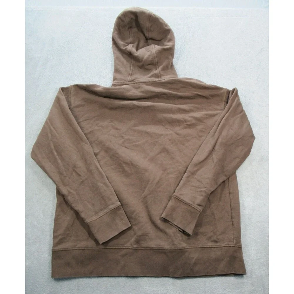 Banana Republic Hoodie Mens XL Tall Brown Long Sleeve Sweatshirt Pullover Y2K